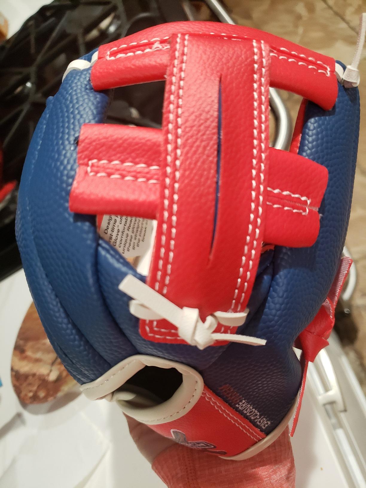 Franklin Sports Air Tech Baseball Glove with Ball - Tee Ball - Soft Air Tech Foam customer photo 1