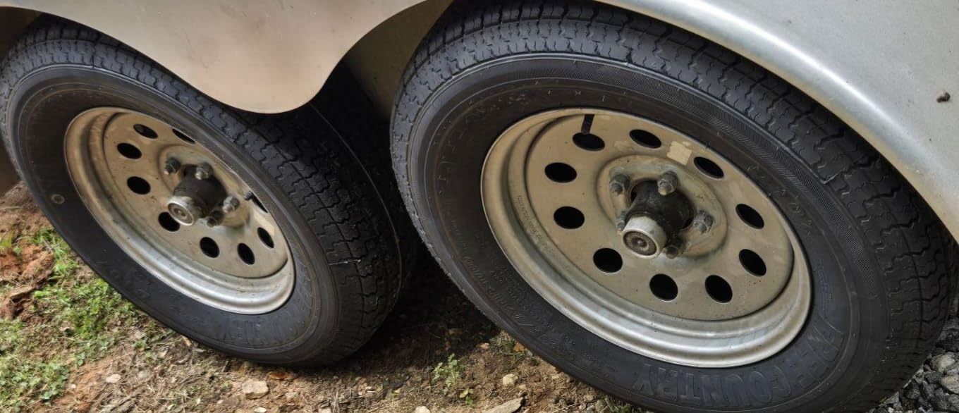 Free Country HD Trailer Tires ST205/75R15 10PR LRE 111N w/Scuff Guard, Set4 customer photo 2