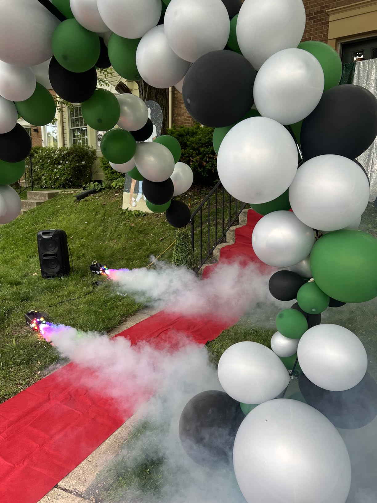 AGPTEK Fog Machine, 500W RGB LED Smoke Machine, Low Fluid Auto Shutoff customer photo 2