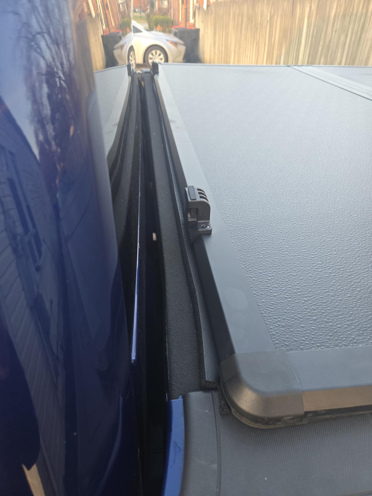 DNA Motoring New Upgrade Truck Bed Top Hard Solid Tri-Fold Tonneau Cover Compatible with 14-18 Silverado Sierra 1500/15-19 Silverado Sierra 2500HD 3500HD 6.5' Bed, TTC-HARD-038 customer photo 1
