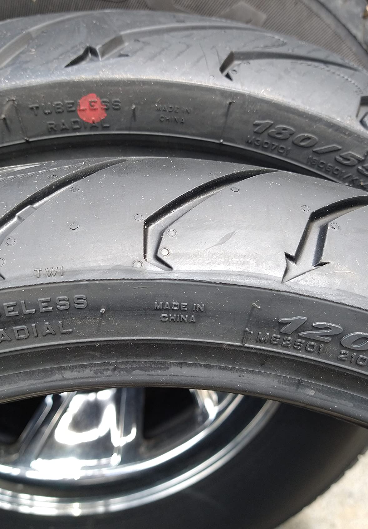 Pirelli Angel ST Motorcycle Tire Set 120/70ZR17 58W & 180/55ZR17 73W customer photo 1