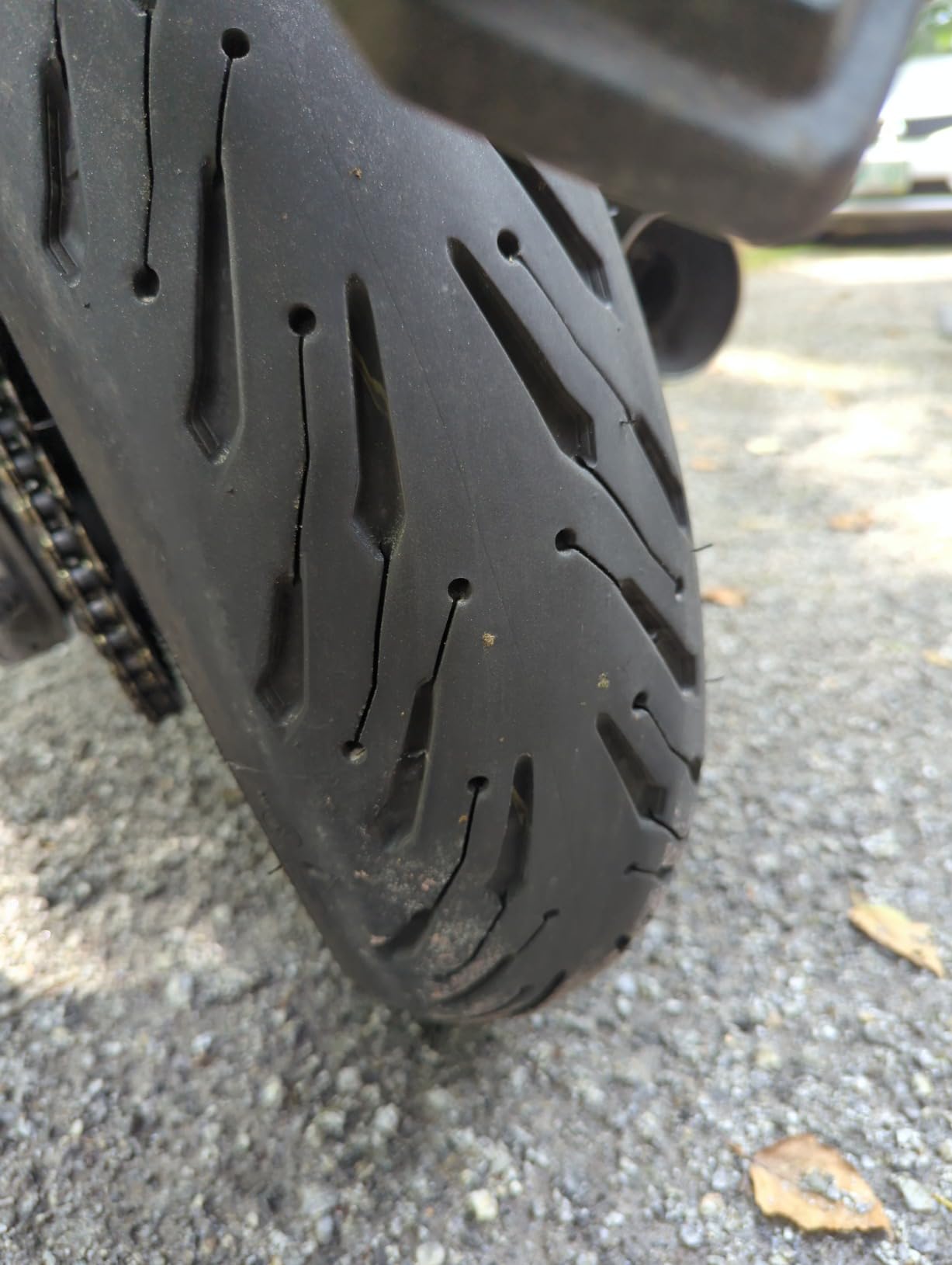 MICHELIN Road 5 Touring Radial Tire-180/55ZR-17 73W customer photo 1