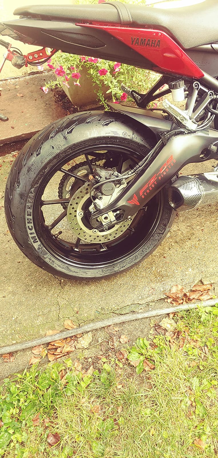 MICHELIN Road 5 Touring Radial Tire-180/55ZR-17 73W customer photo 2