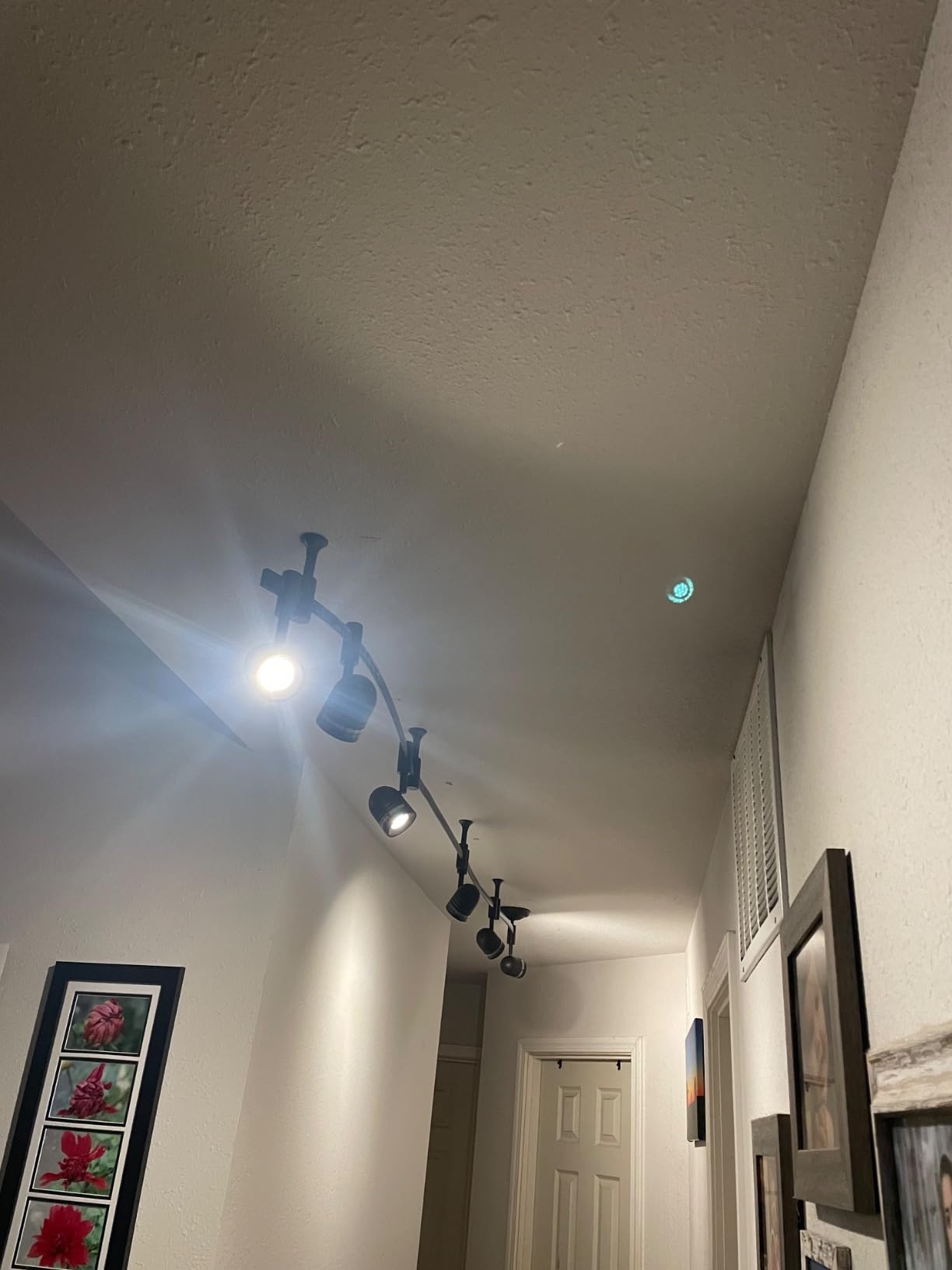 Catalina Lighting 21903-000 Transitional 6-Light Integrated LED Flex Track Ceiling Light, Bulbs Included 96