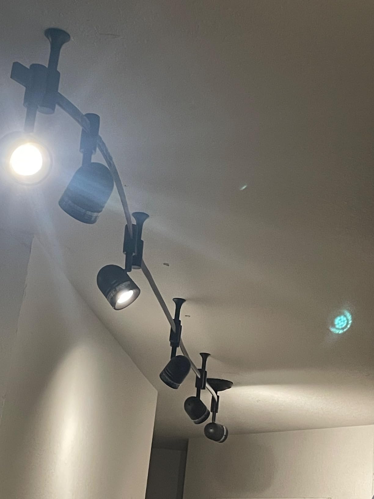 Catalina Lighting 21903-000 Transitional 6-Light Integrated LED Flex Track Ceiling Light, Bulbs Included 96
