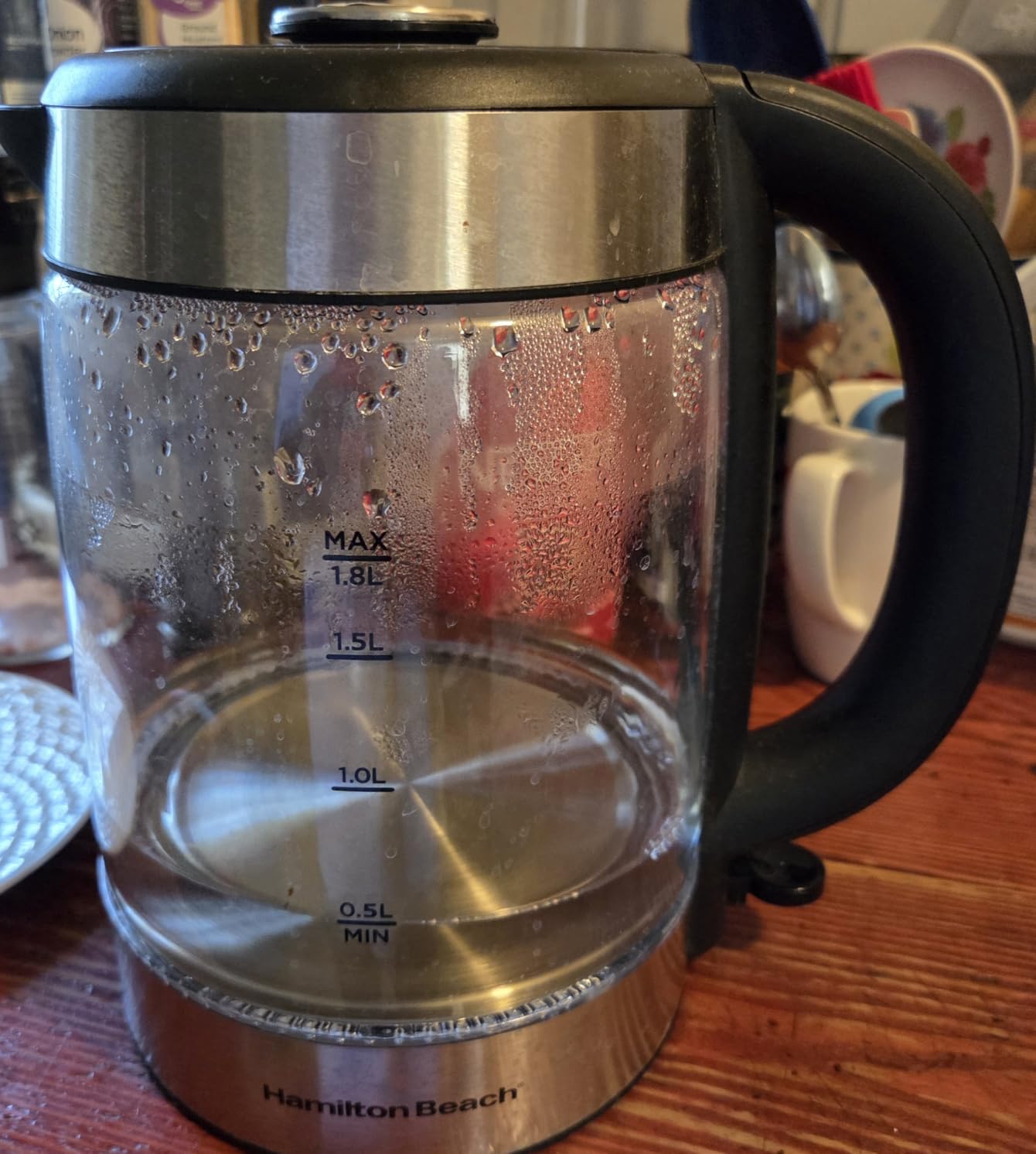 Hamilton Beach 1.7 Liter Electric Tea Kettle, Water Boiler & Heater customer photo 1