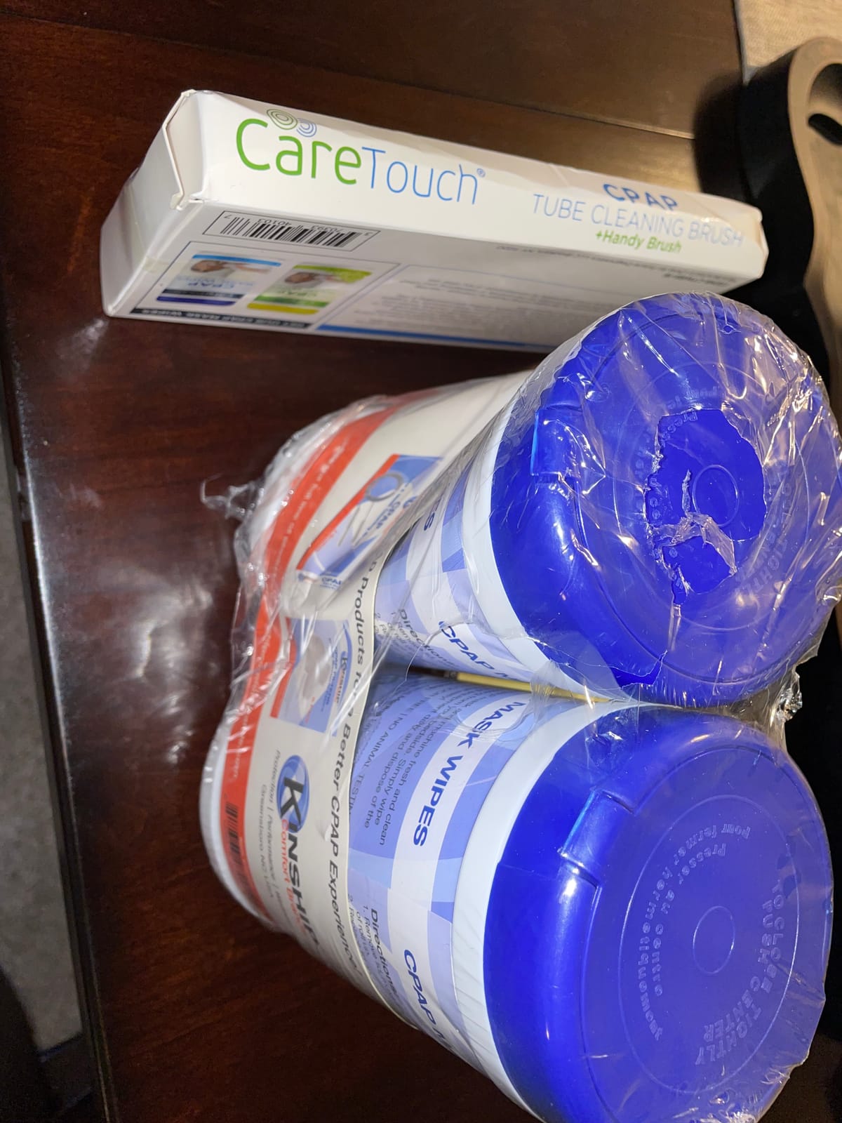 CPAP Mask Cleaning Wipes, Unscented and Lint Free Cleanser to Clean Filters, Tubes and BIPAP Machines, 150 Count Total, 2 Canisters customer photo 1