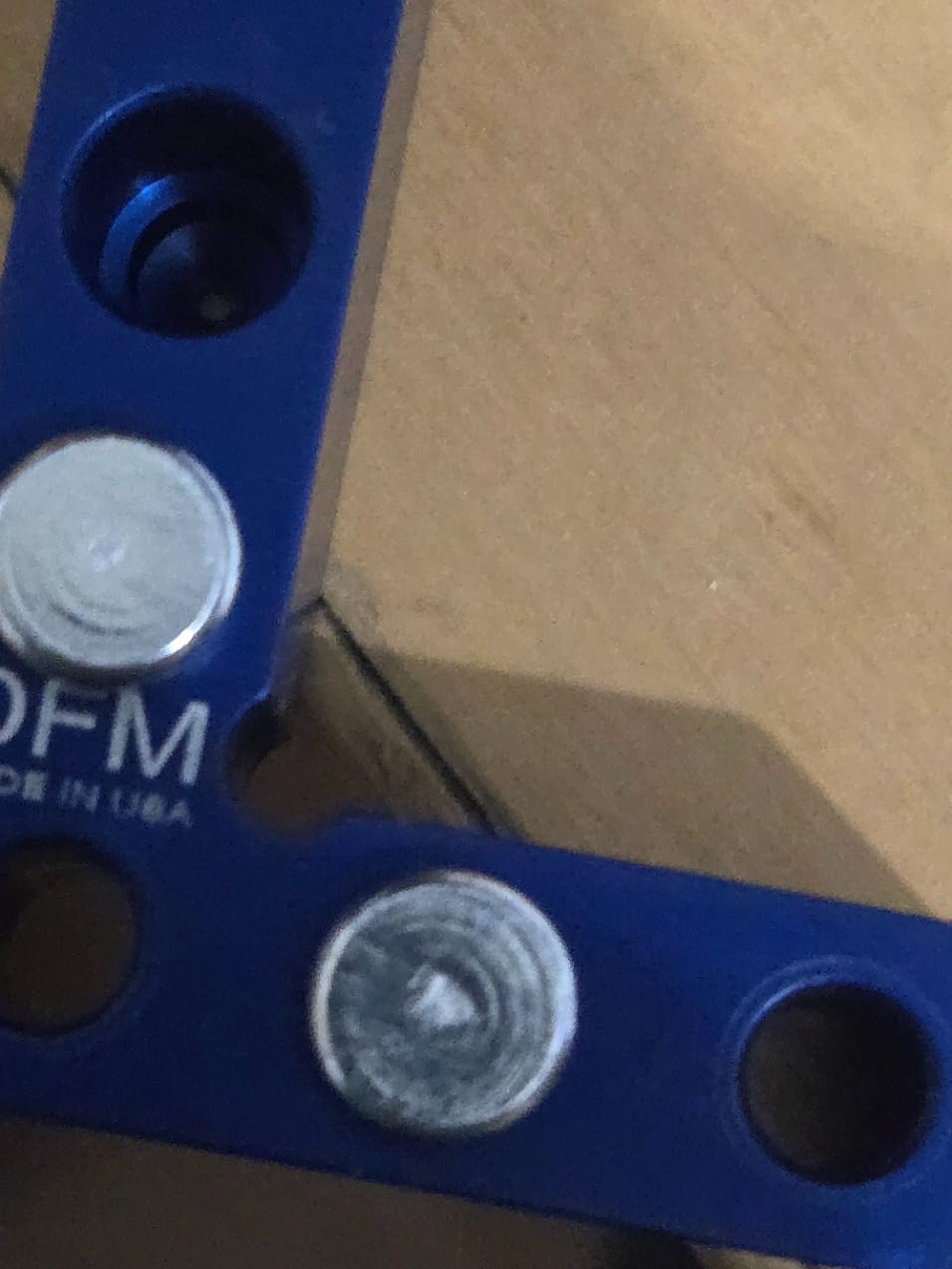 DFM Tool Works Small Square and Center Finder - Mini Square Tool with 11/32