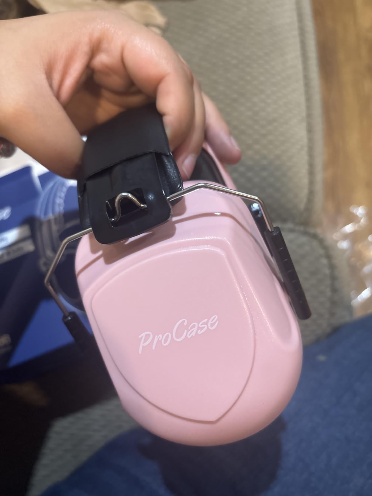 ProCase Hearing Protection Ear Muffs SNR 33dB, Noise Cancelling Headphones customer photo 1