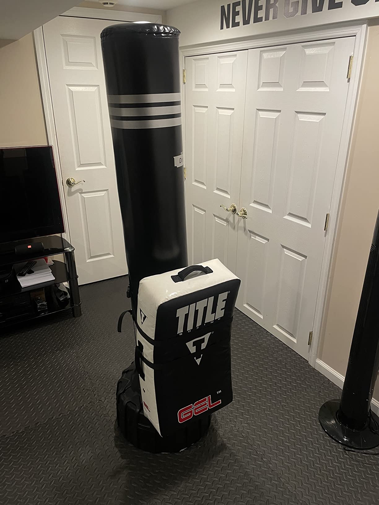 Dripex Free Standing Punching Bag for Adults, 69'' Boxing Bag with Stand customer photo 1