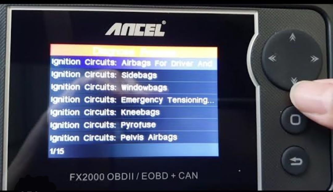 ANCEL FX2000-US OBD2 Scanner, 4-System Car Diagnostic Tool with Live Data customer photo 2
