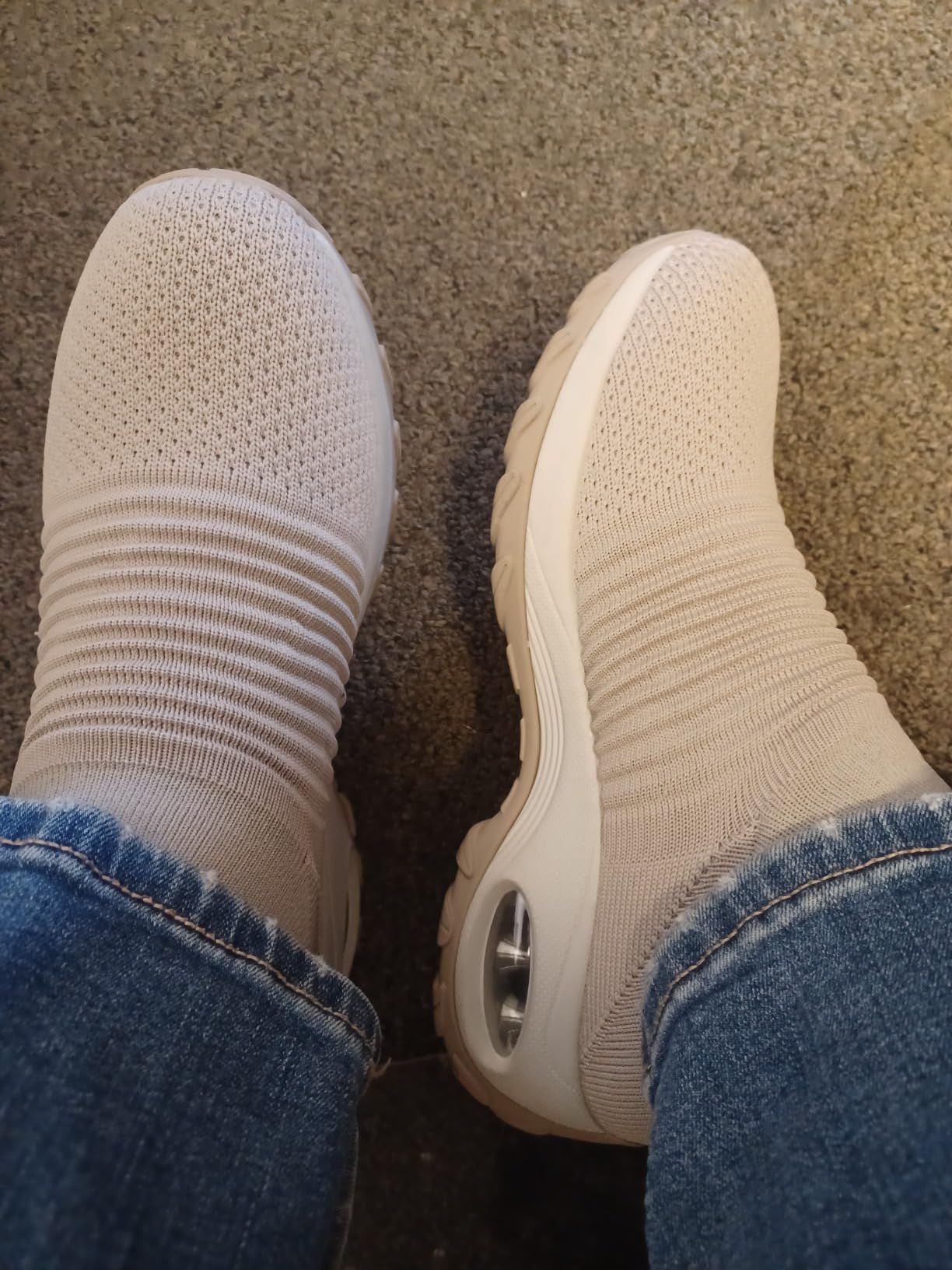 STQ Walking Shoes Women Slip on Sneakers Comfortable Ladies Work Nursing customer photo 1