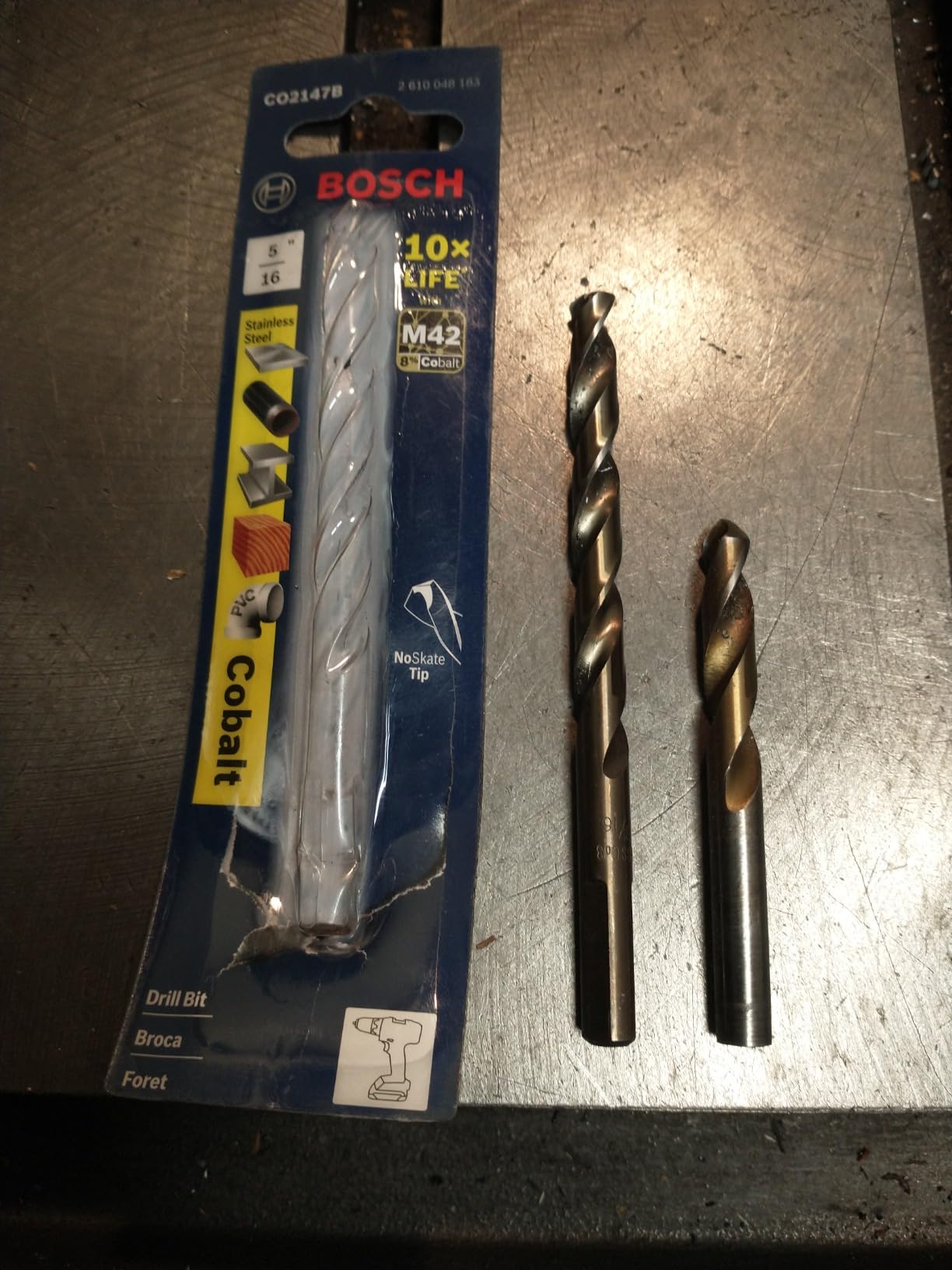 BOSCH CO14B 14-Piece Cobalt Drill Bit Set with Case customer photo 2