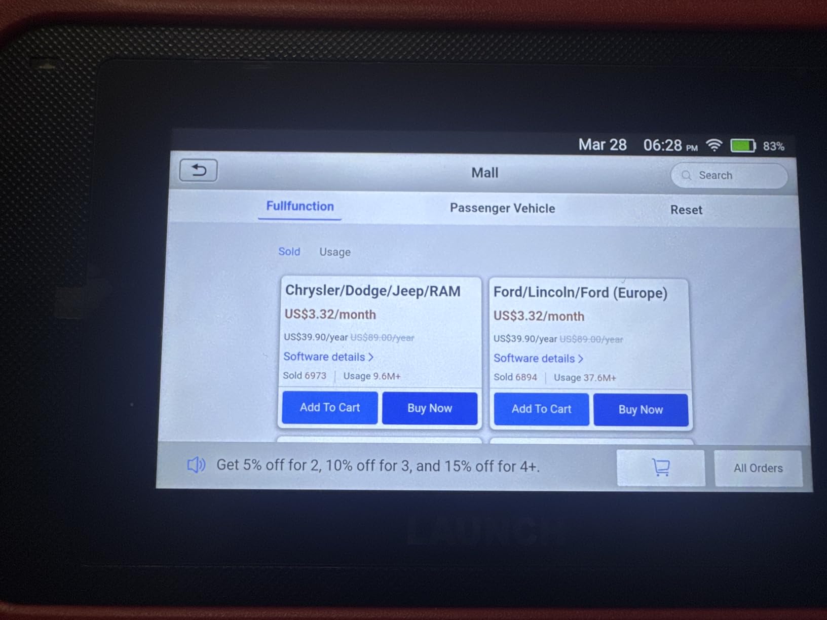 LAUNCH OBD2 Scanner CRP123I V3.0 Elite,7 Resets Car Scanner,Lifetime Update customer photo 2