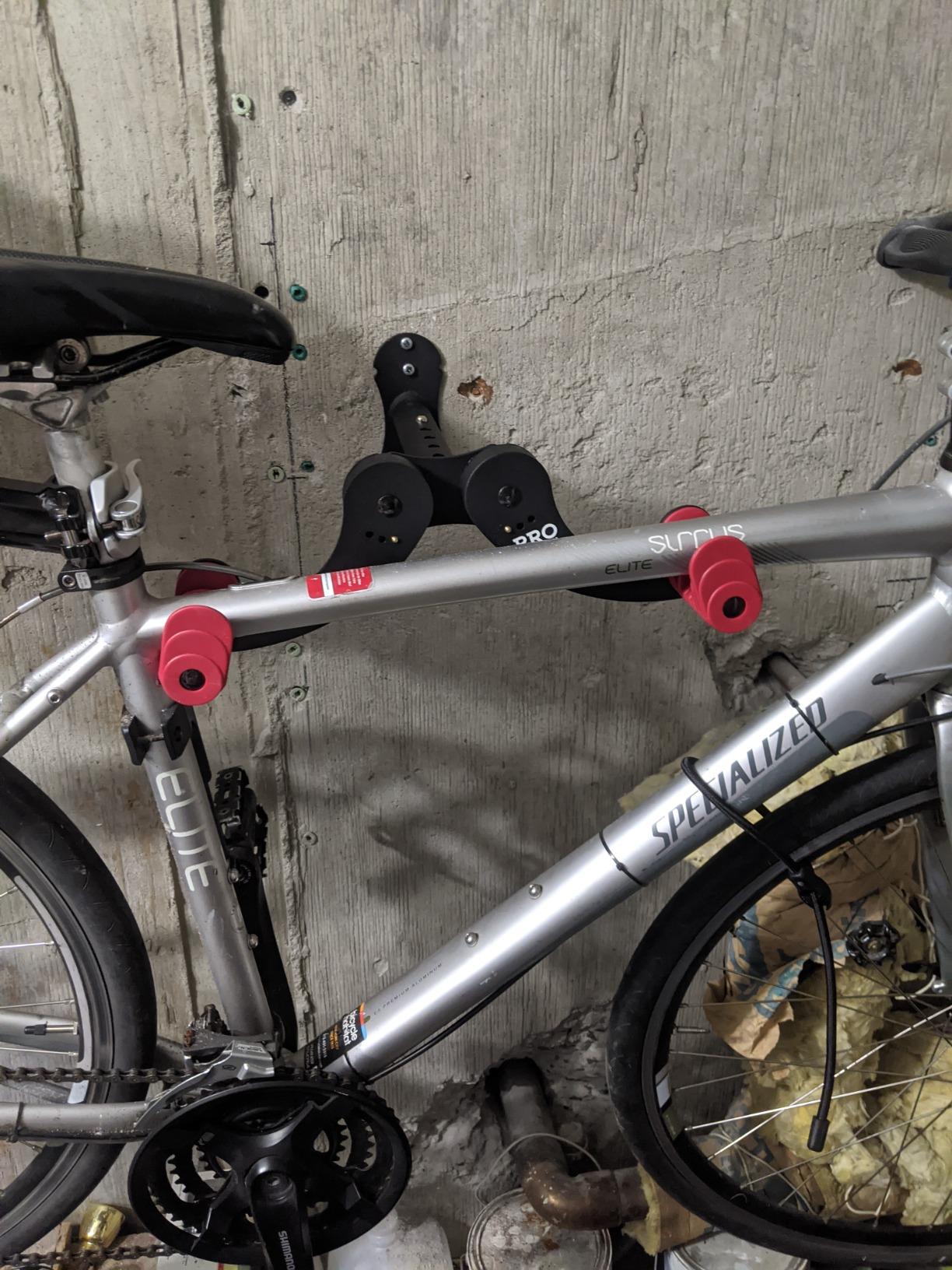 PRO BIKE TOOL Bike Rack for Garage Wall Mount - Horizontal Bike Storage customer photo 1