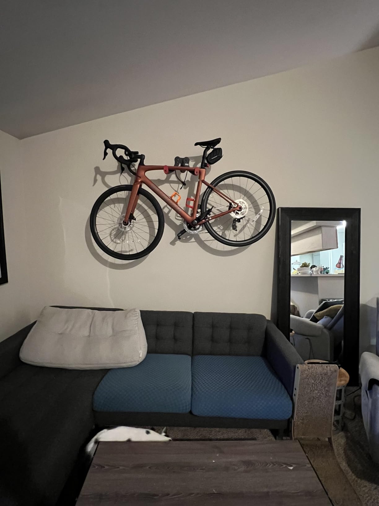 PRO BIKE TOOL Bike Rack for Garage Wall Mount - Horizontal Bike Storage customer photo 2