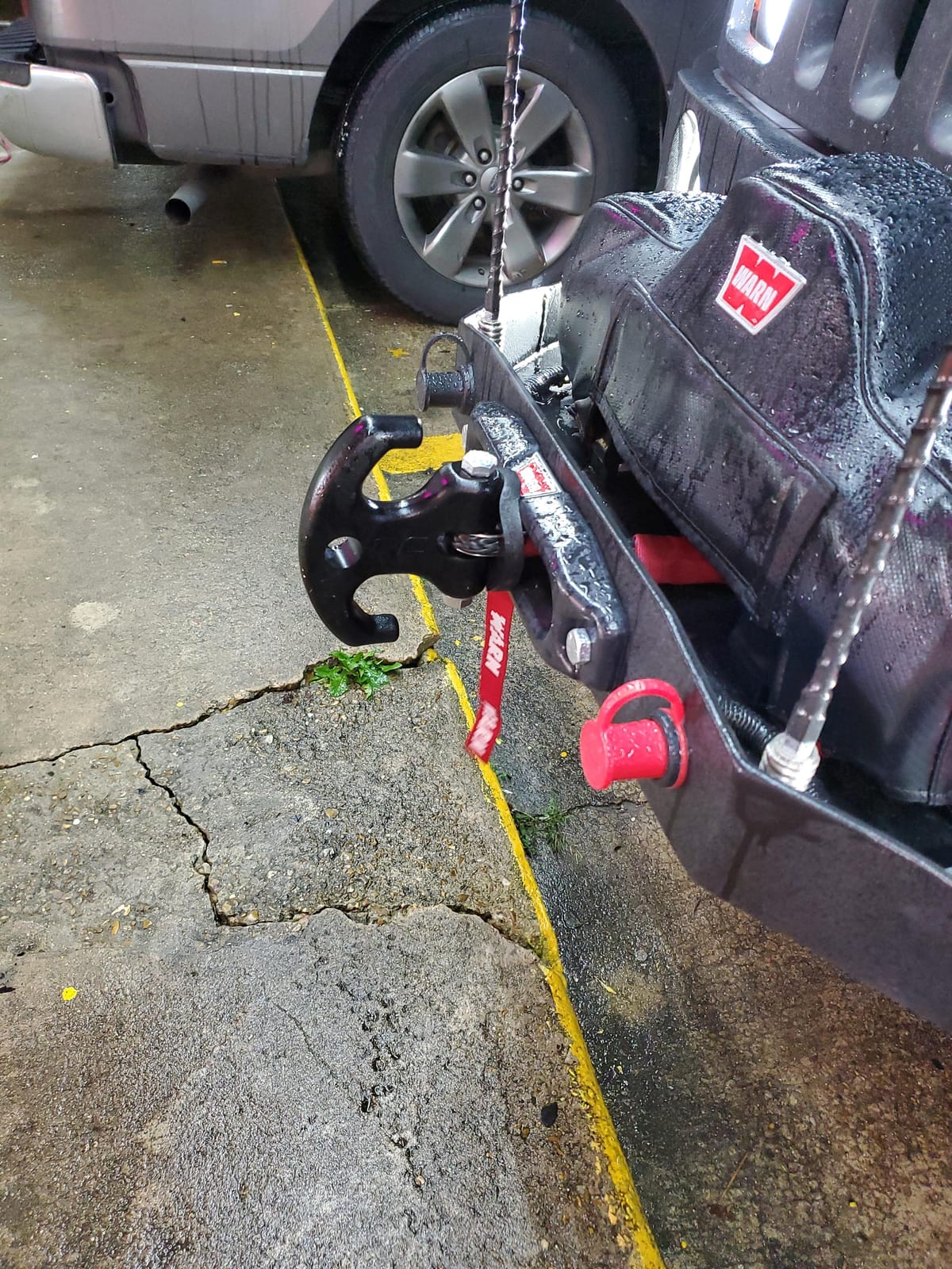 WARN 103254 VR EVO 12 Electric 12V DC Winch with Steel Cable Wire Rope: 3/8