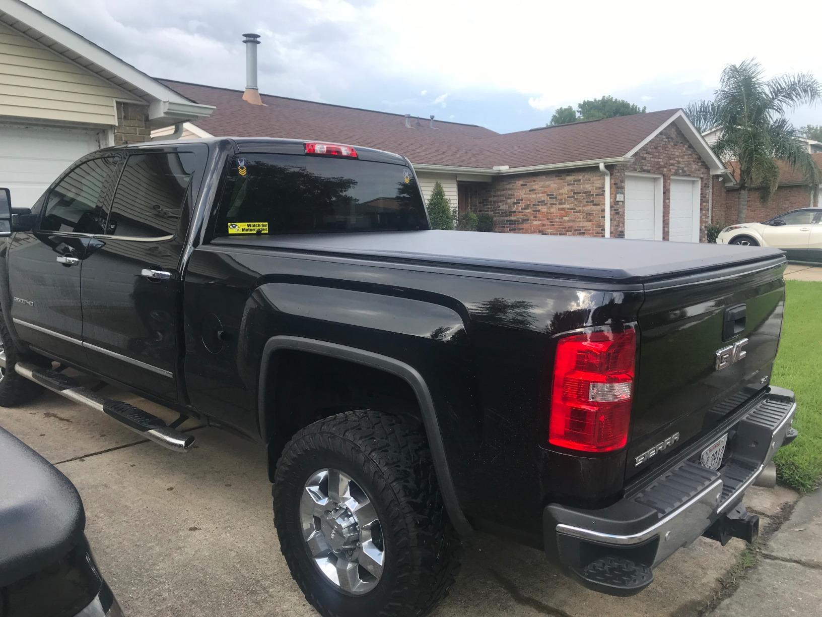 MaxMate Soft Roll-up Truck Bed Tonneau Cover Compatible with 2019-2026 Chevy Silverado GMC Sierra 1500 (Not Fit 19 LD/Limited) | 5'10