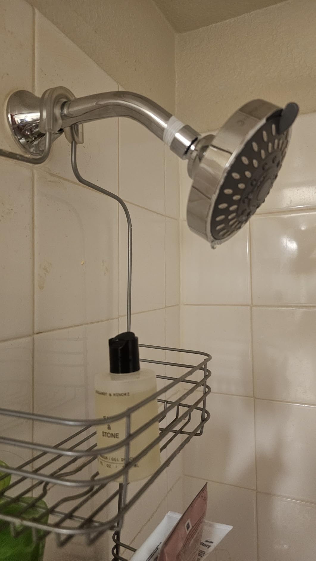 High Pressure Shower Head, HOPOPRO 5-Mode Fixed Showerhead, NBC Recommended customer photo 1