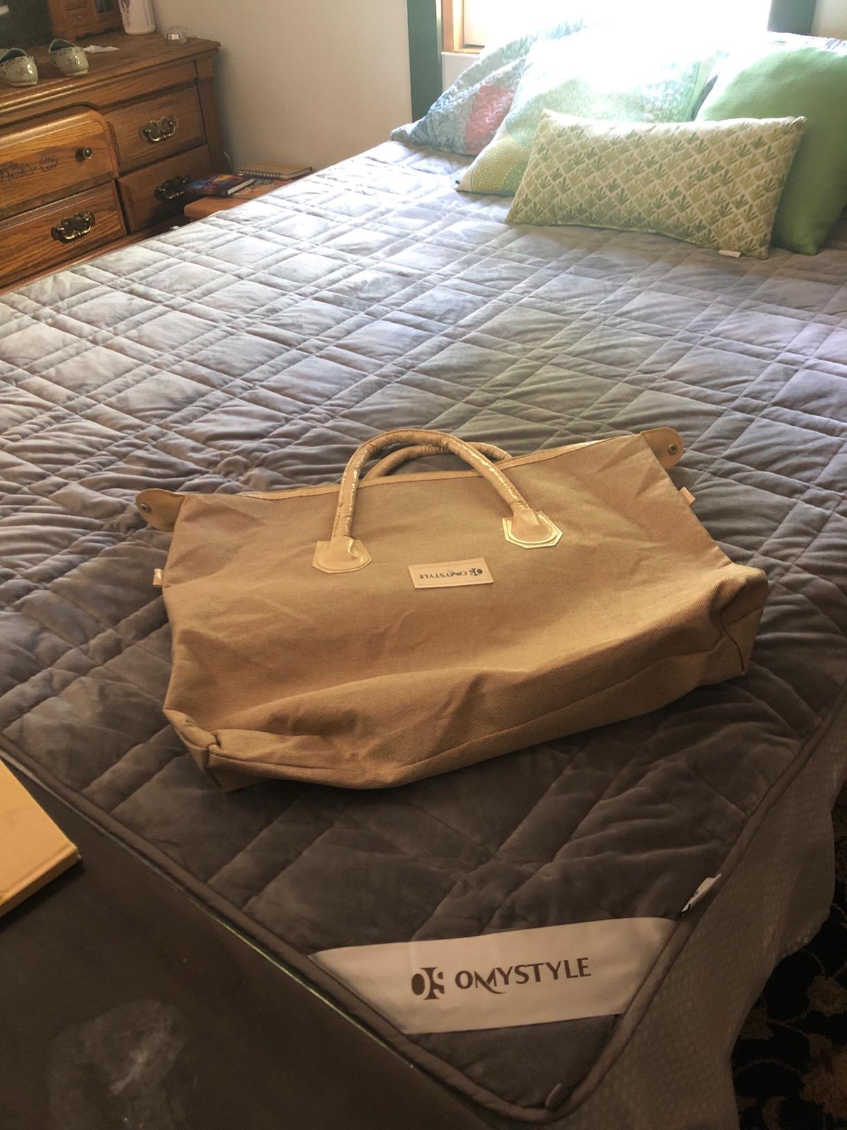 OMYSTYLE Warming & Cooling Weighted Blanket for Adult (25lb, 60 X 80 Inches) - Reversible Tencel/Short Plush Twin Size Weighted Blanket, Bonus Carry Bag Included customer photo 1