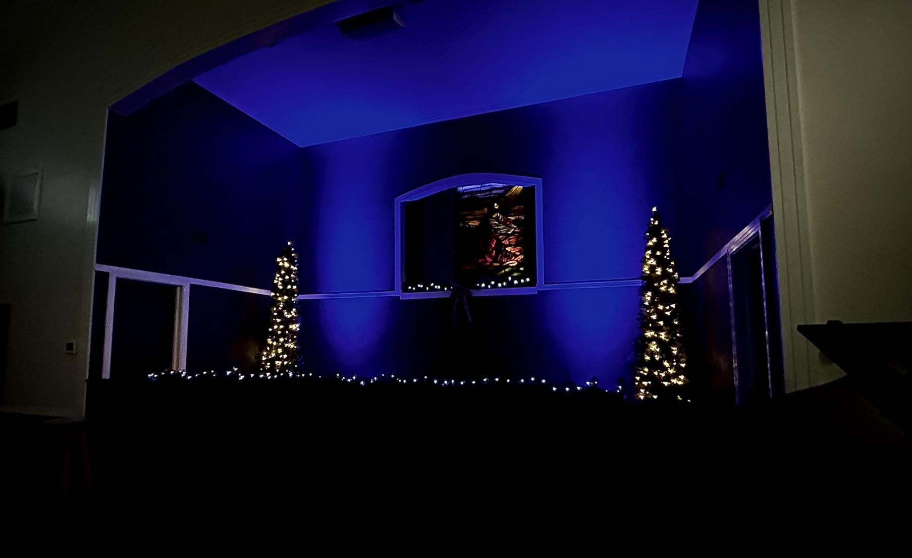 Stage Lights 36 LED Par Lights, U`King RGB Par Light Uplights Stage Lighting Indoor for Christmas Halloween Music Party Disco Wedding, Remote Control, DMX Control Sound Activated Party Light customer photo 2