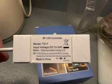 WOBANE Under Cabinet LED Lighting Kit,Dimmable Strip Lights with RF Remote customer photo 2