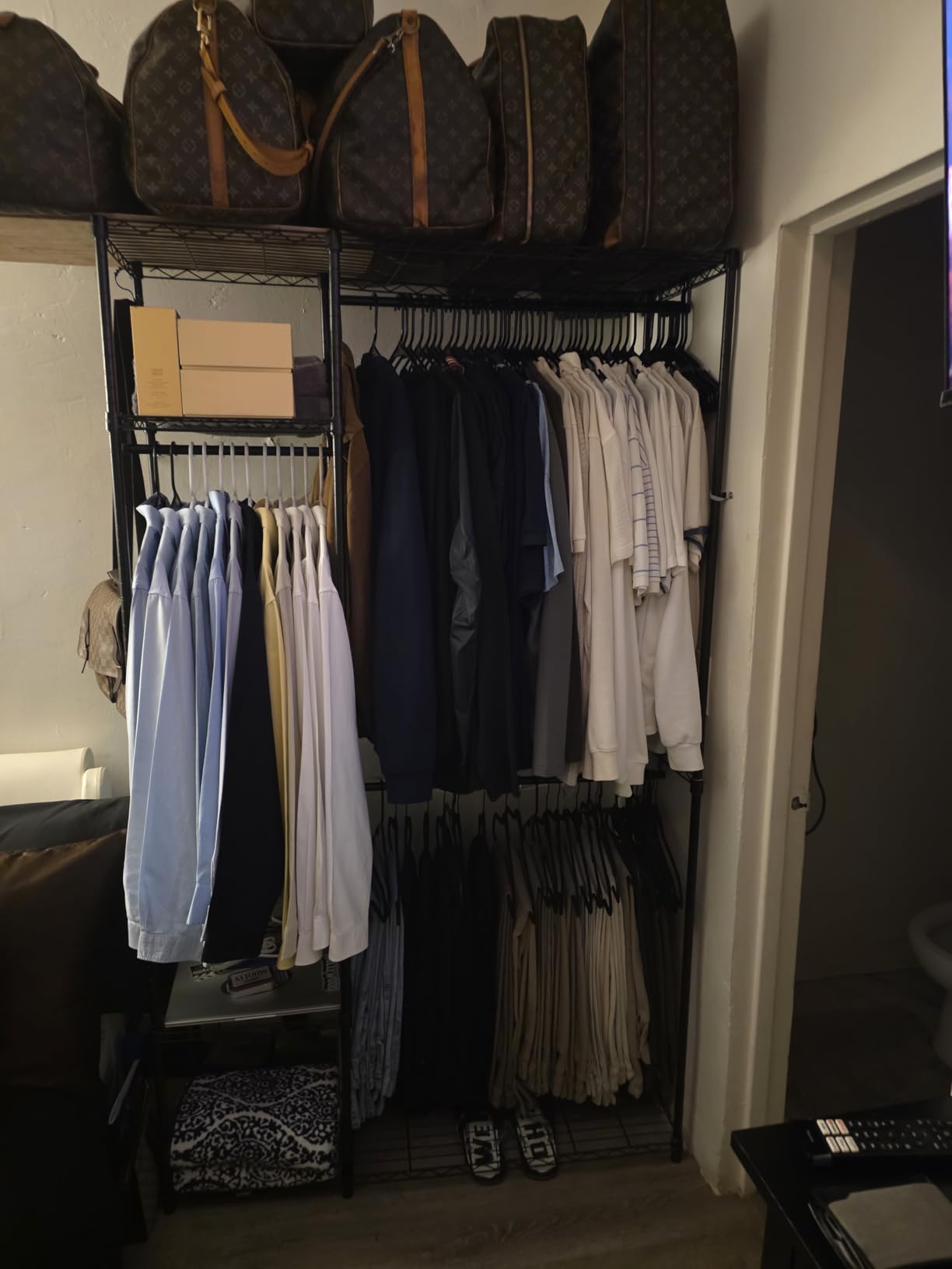 VIPEK V2 Heavy Duty Clothes Rack, Portable Metal Closet System, Black customer photo 1