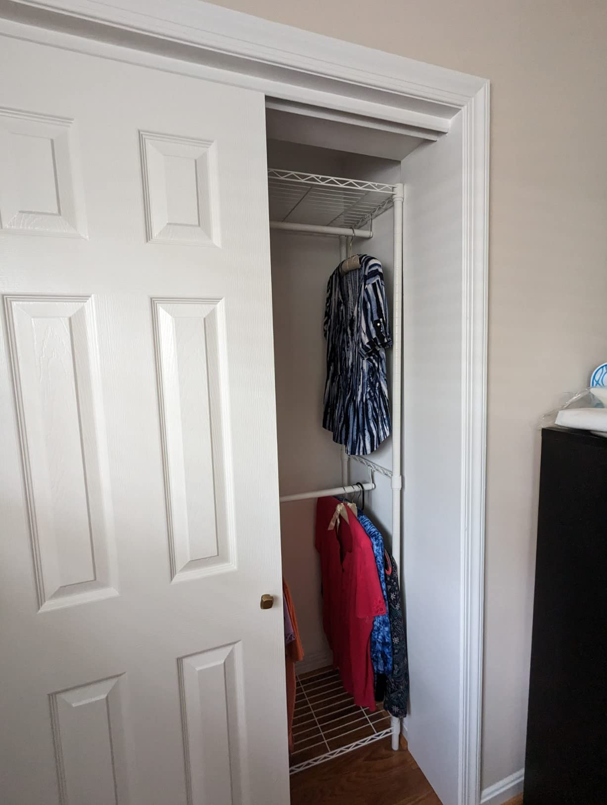 VIPEK V2 Heavy Duty Clothes Rack, Portable Metal Closet System, Black customer photo 2