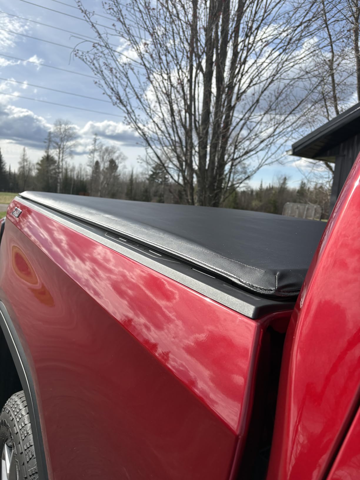 Tyger Auto T1 Soft Roll-up Truck Bed Tonneau Cover Compatible with 2019-2026 Chevy Silverado GMC Sierra 1500 (Not Fit 19 LD; 19-25 Classic) | 6'7