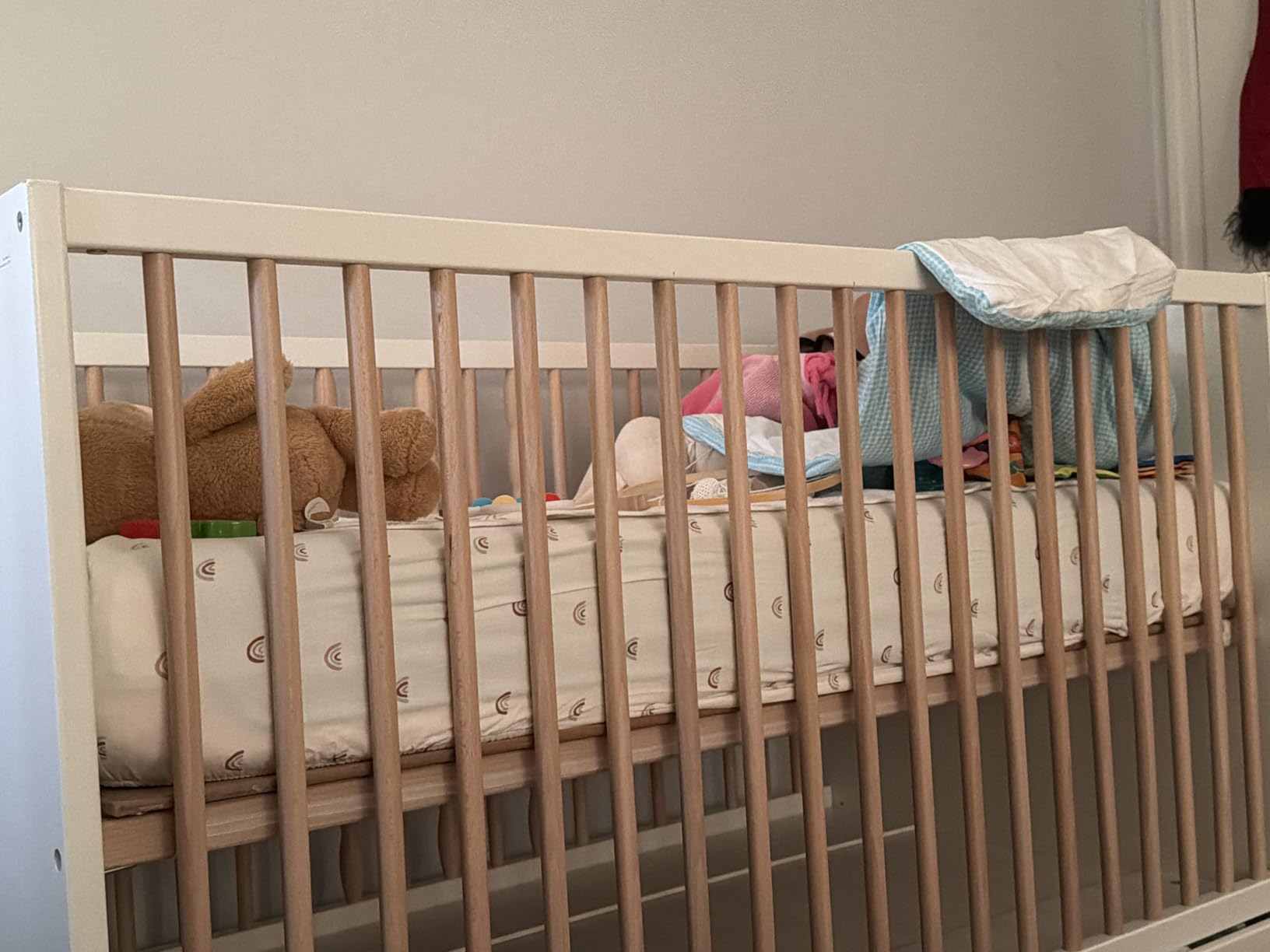 Dourxi Crib Mattress, Dual Sided Comfort Gel Memory Foam Toddler Mattress customer photo 2