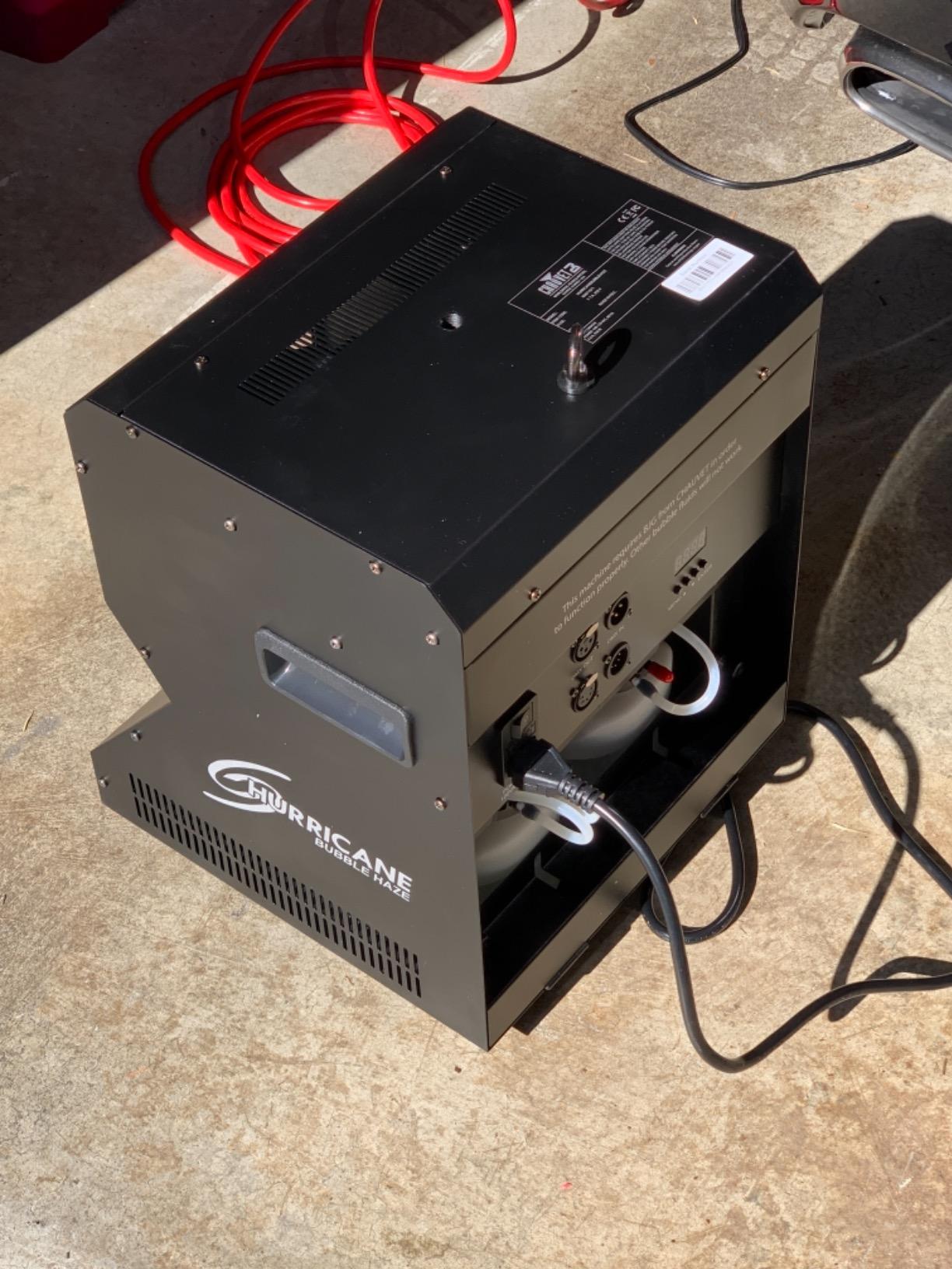 CHAUVET DJ Hurricane Bubble Haze Machine customer photo 2