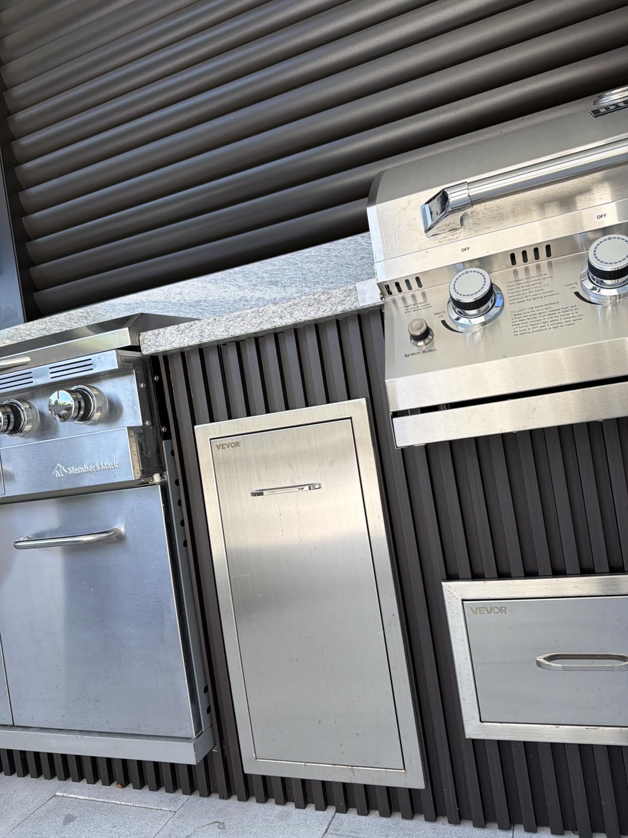 VEVOR Outdoor Kitchen Drawers 13.4