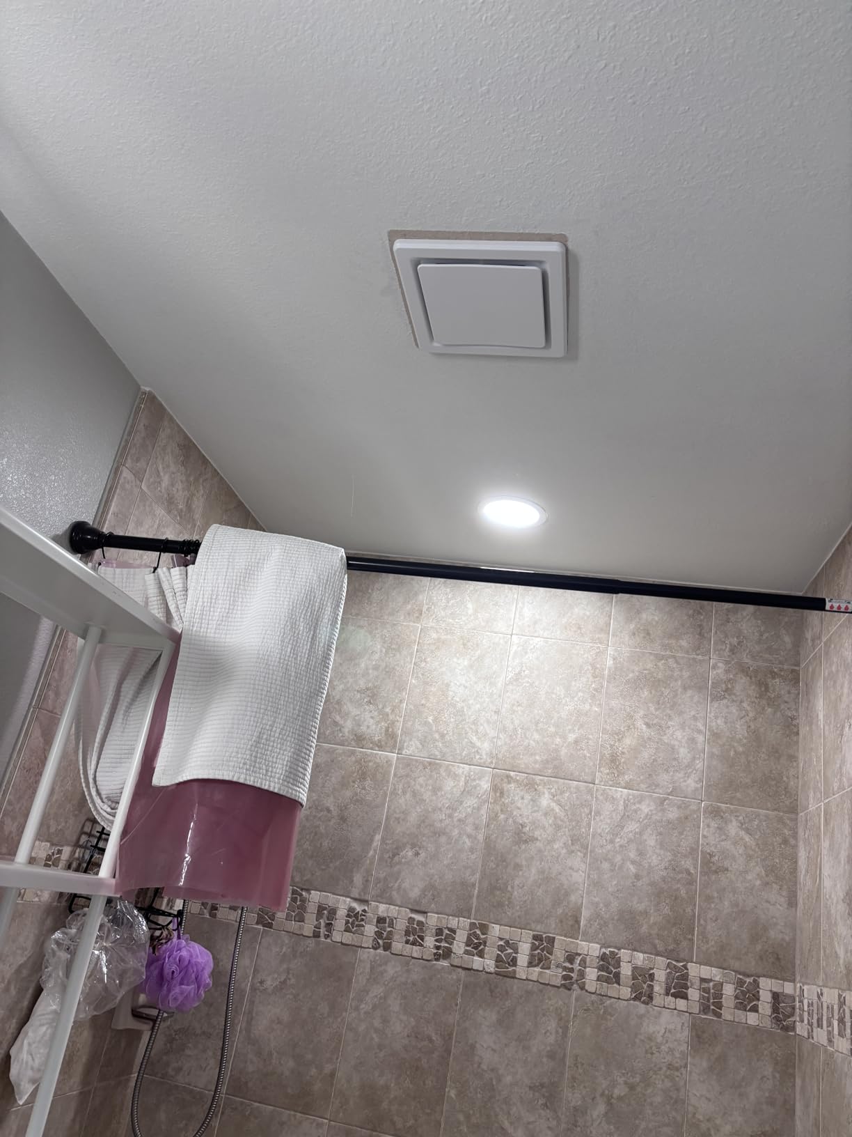 Homewerks 7140-80 Bathroom Fan Ceiling Mount Exhaust Ventilation, 1.5 Sones, 80 CFM, White customer photo 2