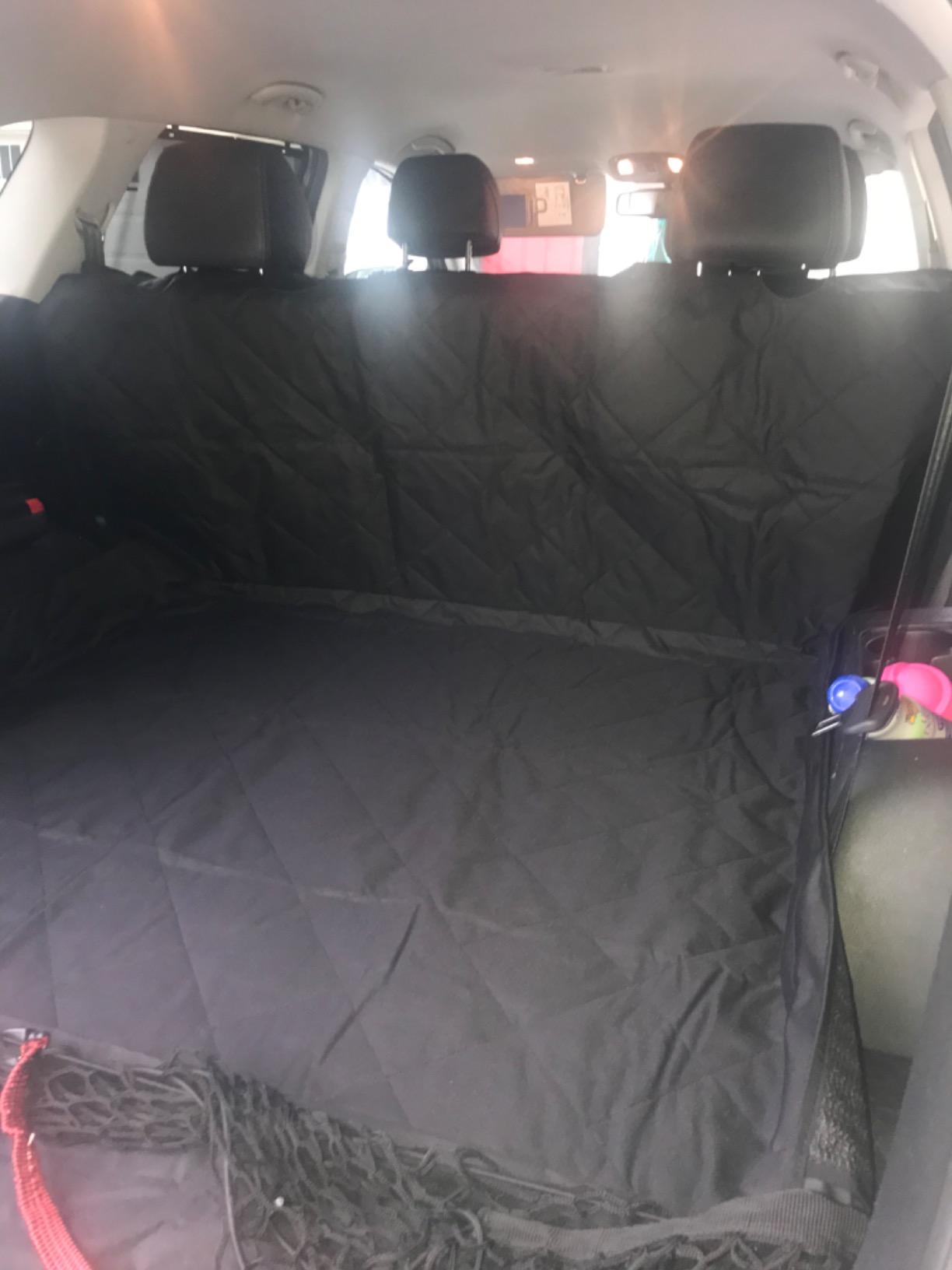F-color SUV Cargo Liner for Dogs - Waterproof Dog Car Cover for SUV customer photo 2