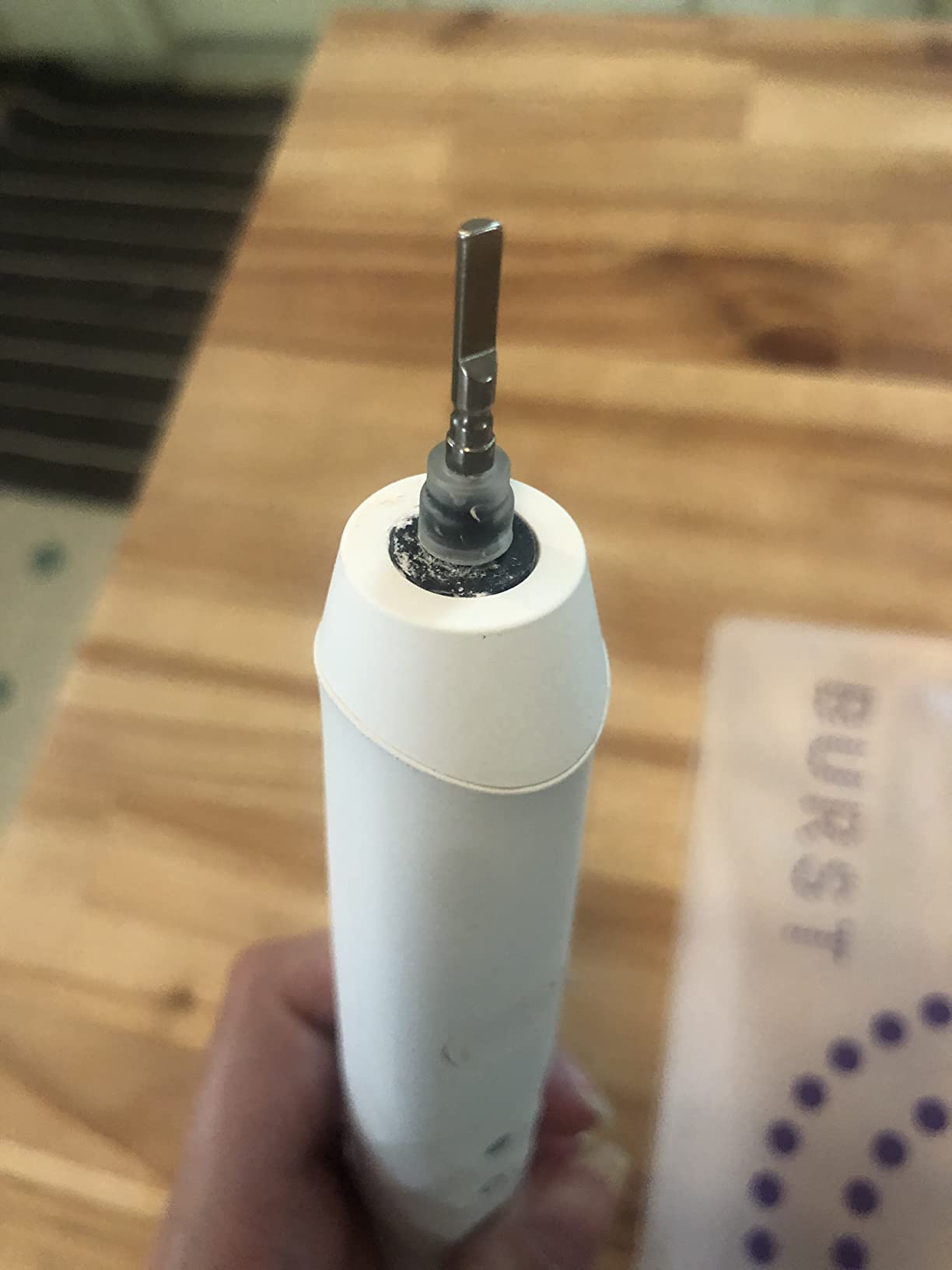 Burst Original Sonic Electric Toothbrush for Adults (White) | Soft Bristle customer photo 2