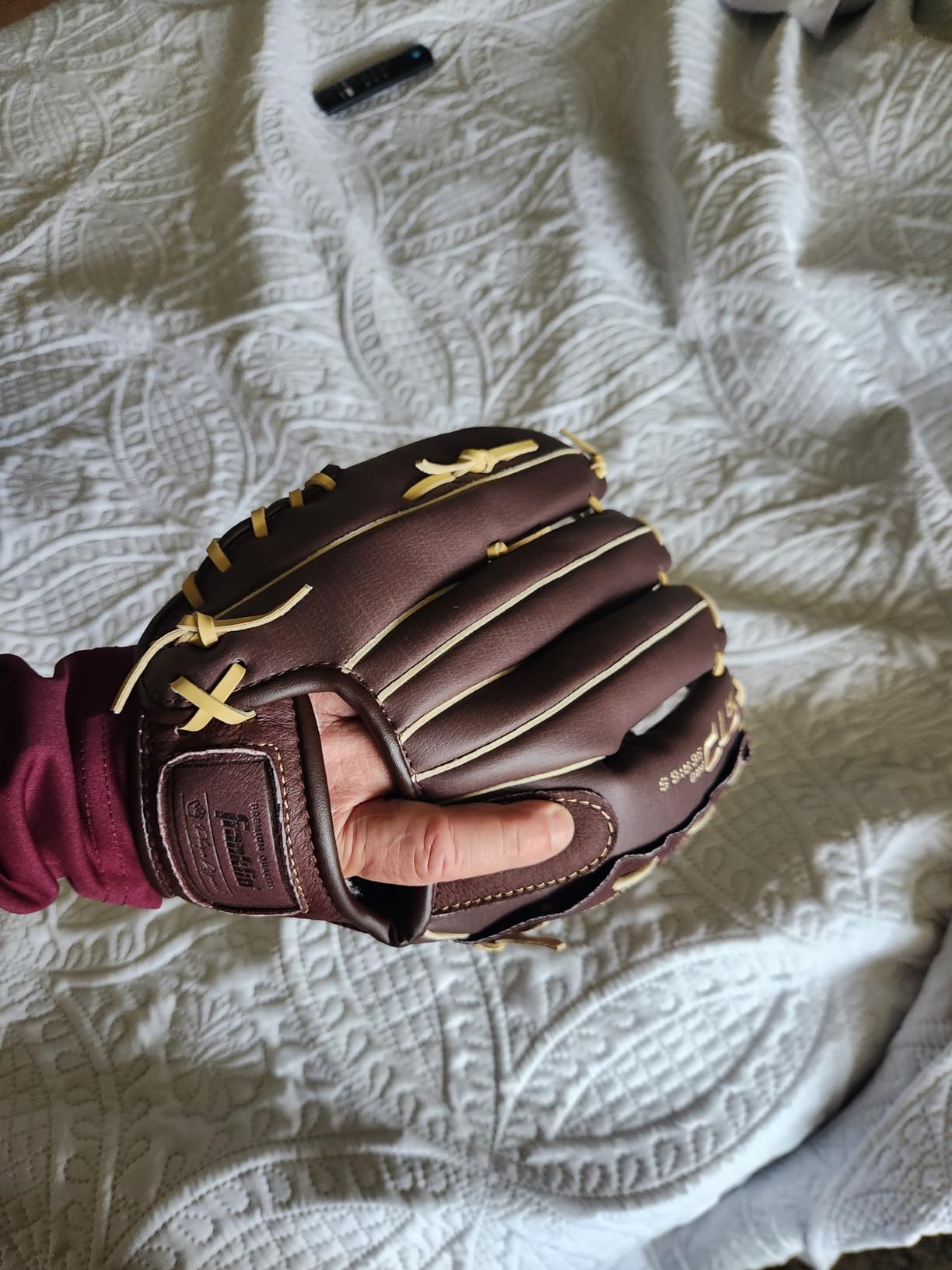 Franklin Sports RTP Pro Baseball Fielding Glove customer photo 2