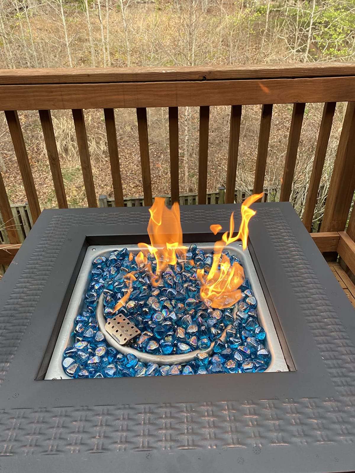 50000 BTU Propane Fire Pit Table Outdoor for Patio, Garden and Backyard customer photo 1