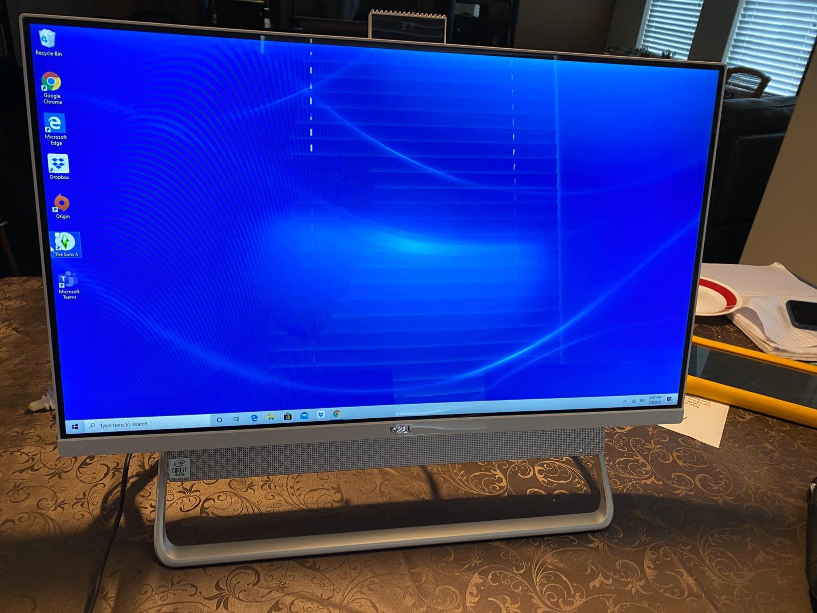 DELL Inspiron 7790- 27 Inch All In One FHD Touch, Intel Core i7, 16GB Memory, 512GB Solid State Drive + 1TB, Windows 10 Home (Latest Model) - Silver customer photo 1