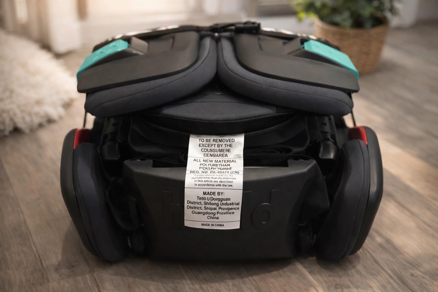 Mifold Hifold Adjustable Kids High Back Booster Car Seat with Strap – Slate Grey customer photo 2