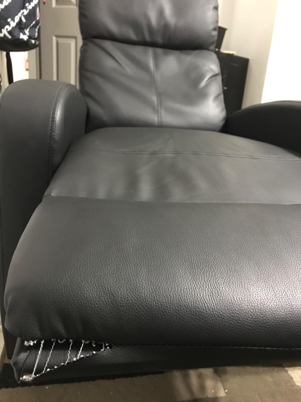 FDW | Recliner Chair | Without Massage Function | Black, PU Leather customer photo 2