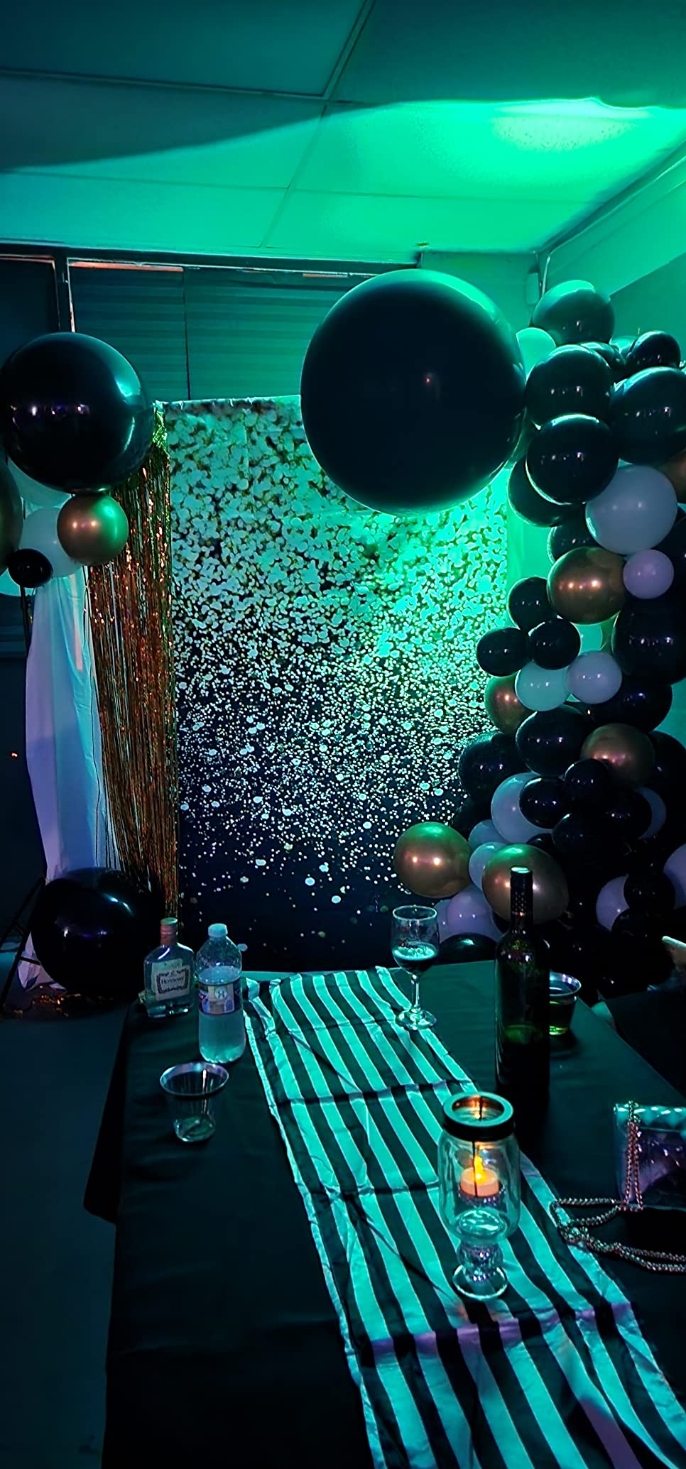 36 LED DJ Stage Par Lights - Sound Activated RGB, 9 Modes, Remote & DMX Control - 8 Pack customer photo 1