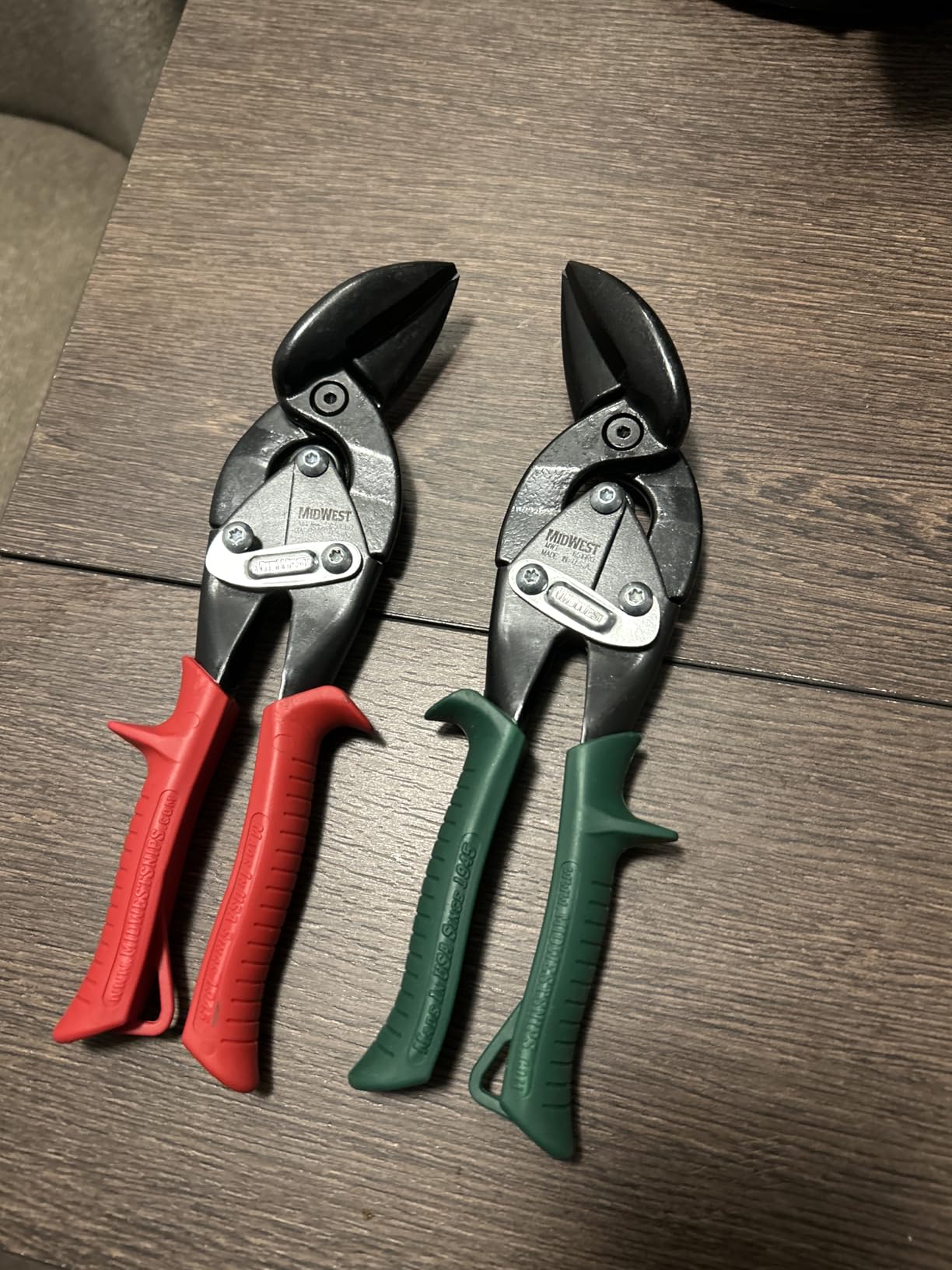 MIDWEST Blackout Aviation Snip Set, Left & Right Offset, Tin Snips customer photo 1