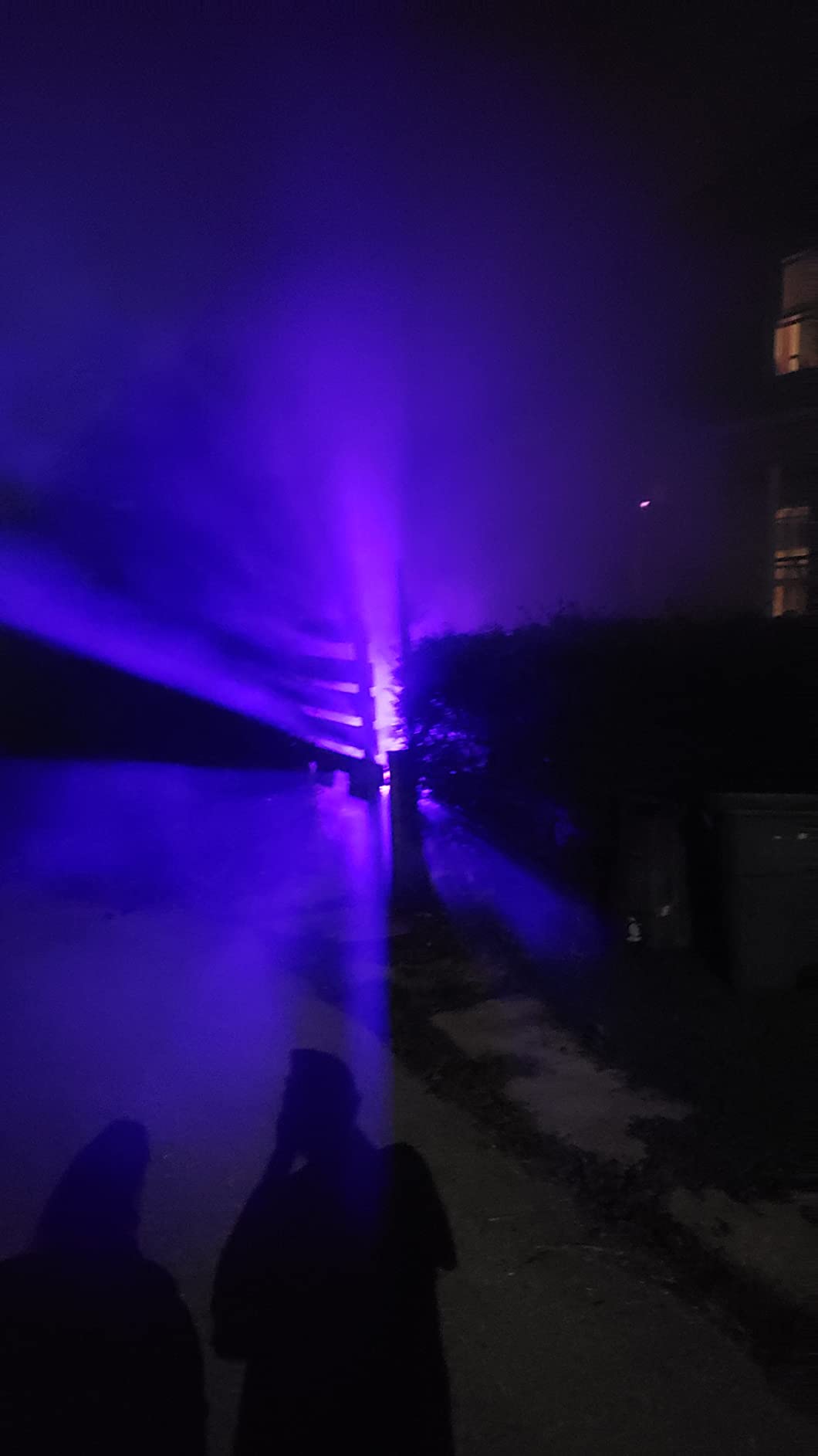 Fog Machine Smoke Machine with LED Lights and 12 Color Light Effects customer photo 1