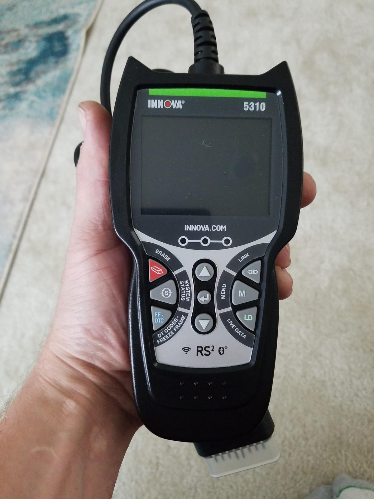 INNOVA 5310 OBD2 Scanner – ABS & SRS Code Reader, Check Engine Light Diagnostic Tool with Battery Test, Oil Reset, Live Data – Works with Most OBDII Vehicles 1996 & Newer customer photo 2