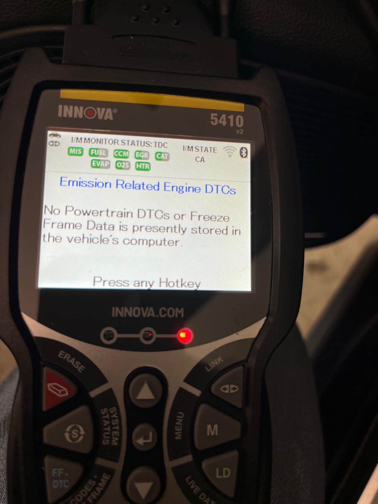 Innova 5410 All-System OBD2 Scanner Diagnostic Tool for Cars & Trucks – Automotive Scan Tools for Engine, ABS, SRS & Transmission, Bluetooth Compatible with America's Top Car Repair App customer photo 1