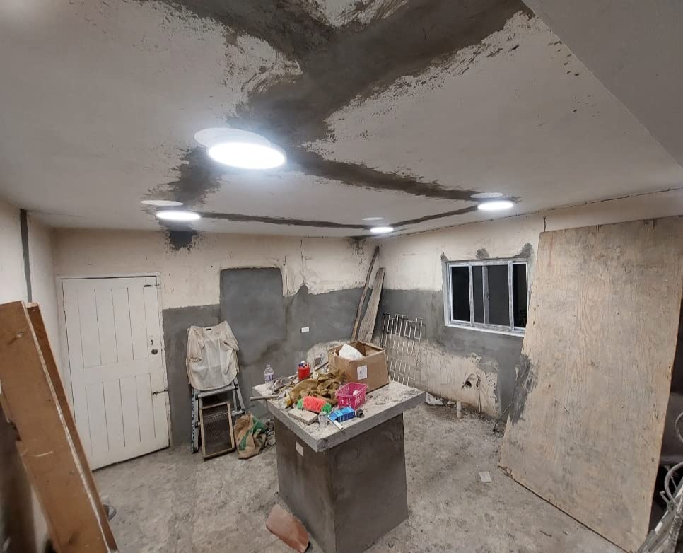 12 Inch LED Flush Mount Ceiling Light Fixture, 5000K Daylight White, 3200LM, 24W, Flat Modern Round Lighting Fixture, 240W Equivalent White Ceiling Lamp for Kitchens, Stairwells, Bedrooms.etc. customer photo 2