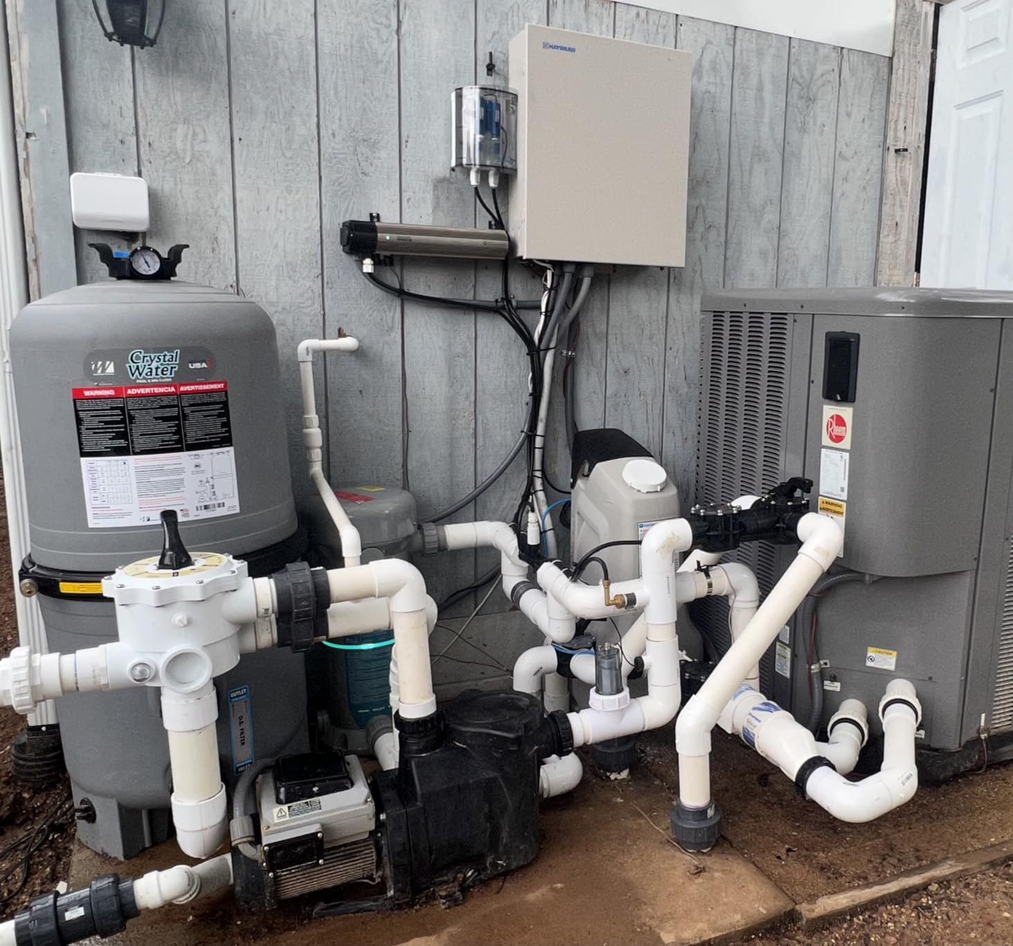 Raypak Heat Pump 8450 Model with Titanium Heat Exchanger, 140K BTU TWPH-8450EHT08 customer photo 1