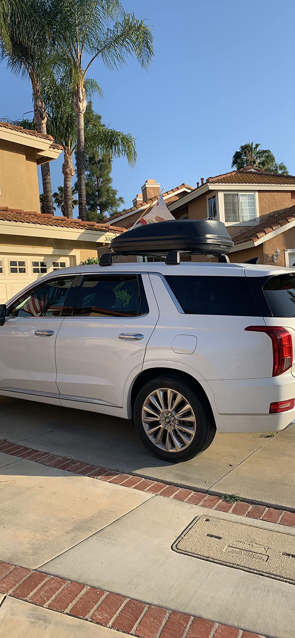 Auto Dynasty Hard Shell Roof Top Mount Cargo Carrier Travel Luggage Box customer photo 1