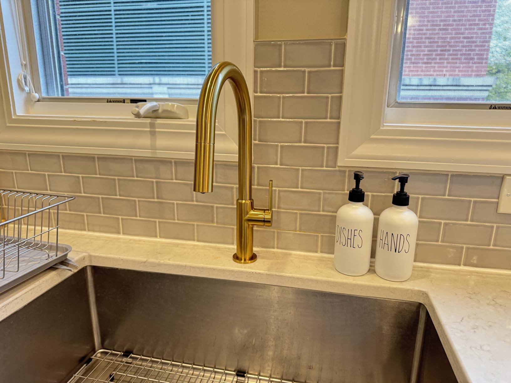 KRAUS Spot Free Stainless Steel Pull Down Kitchen Faucet KPF-2820SFS customer photo 1