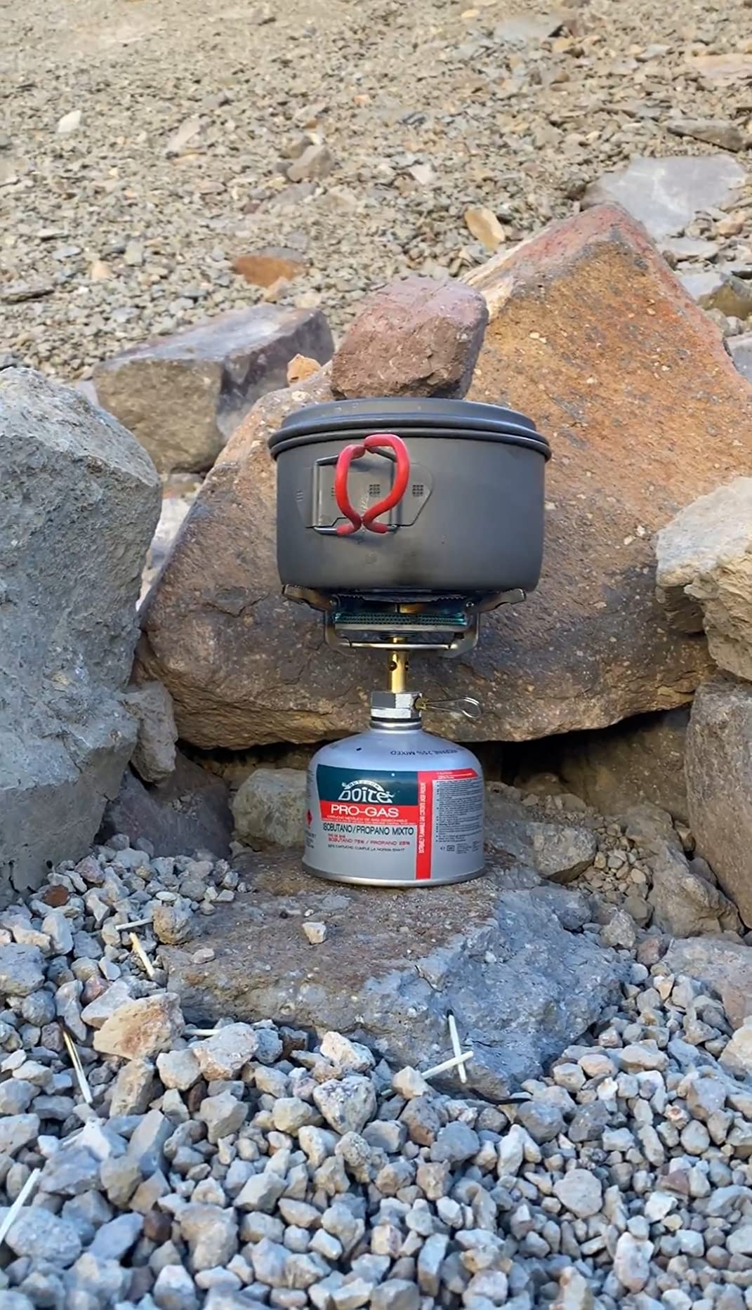 ALOCS Camping Cookware Set Camping Gear Compact Camping Pots and Pans Set customer photo 1